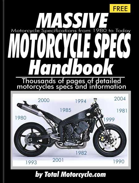 Motorcycle Specs Handbook - 1980 to 2005