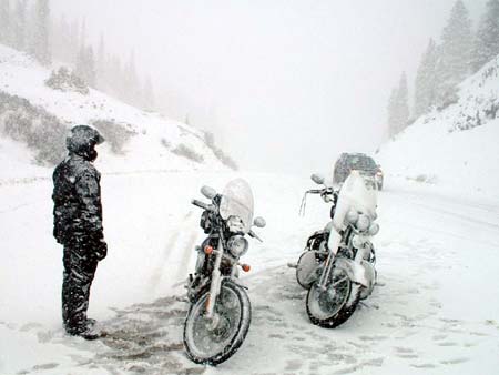 Photo & Bike Credit: mswarrior - Riders In Snow