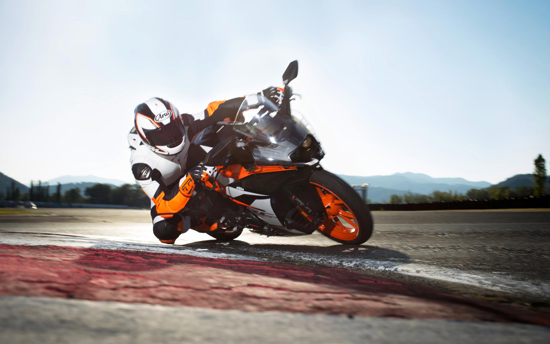 KTM rc390 черный