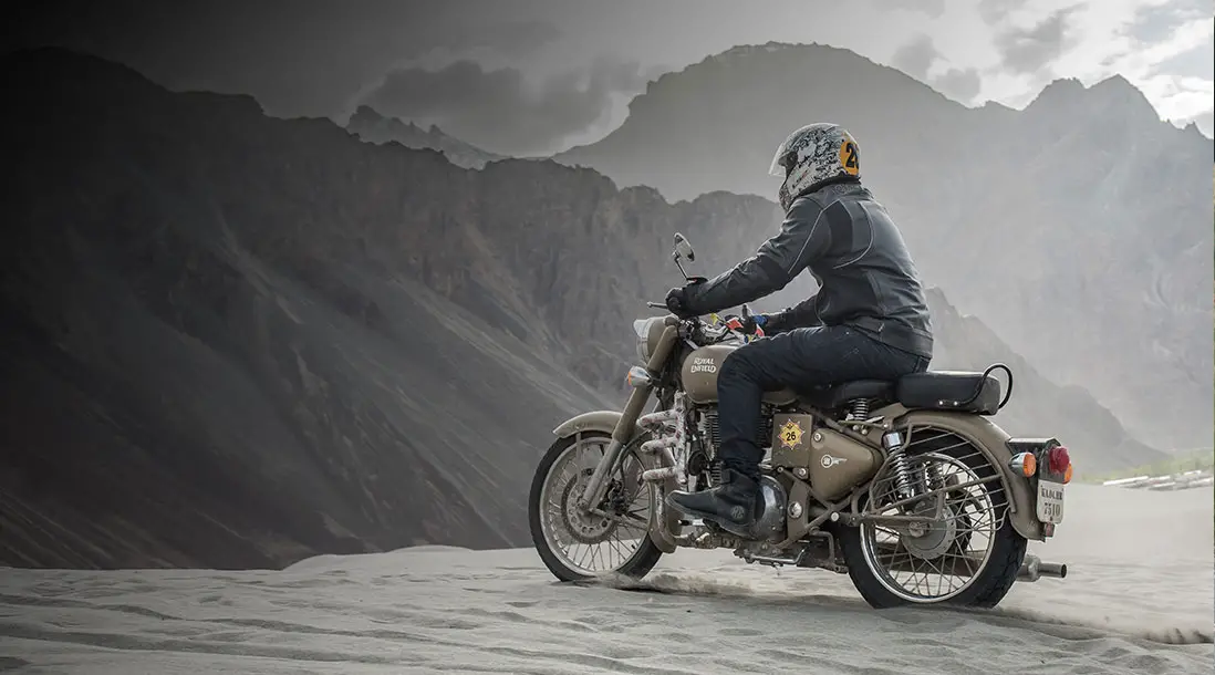 royal enfield desert storm