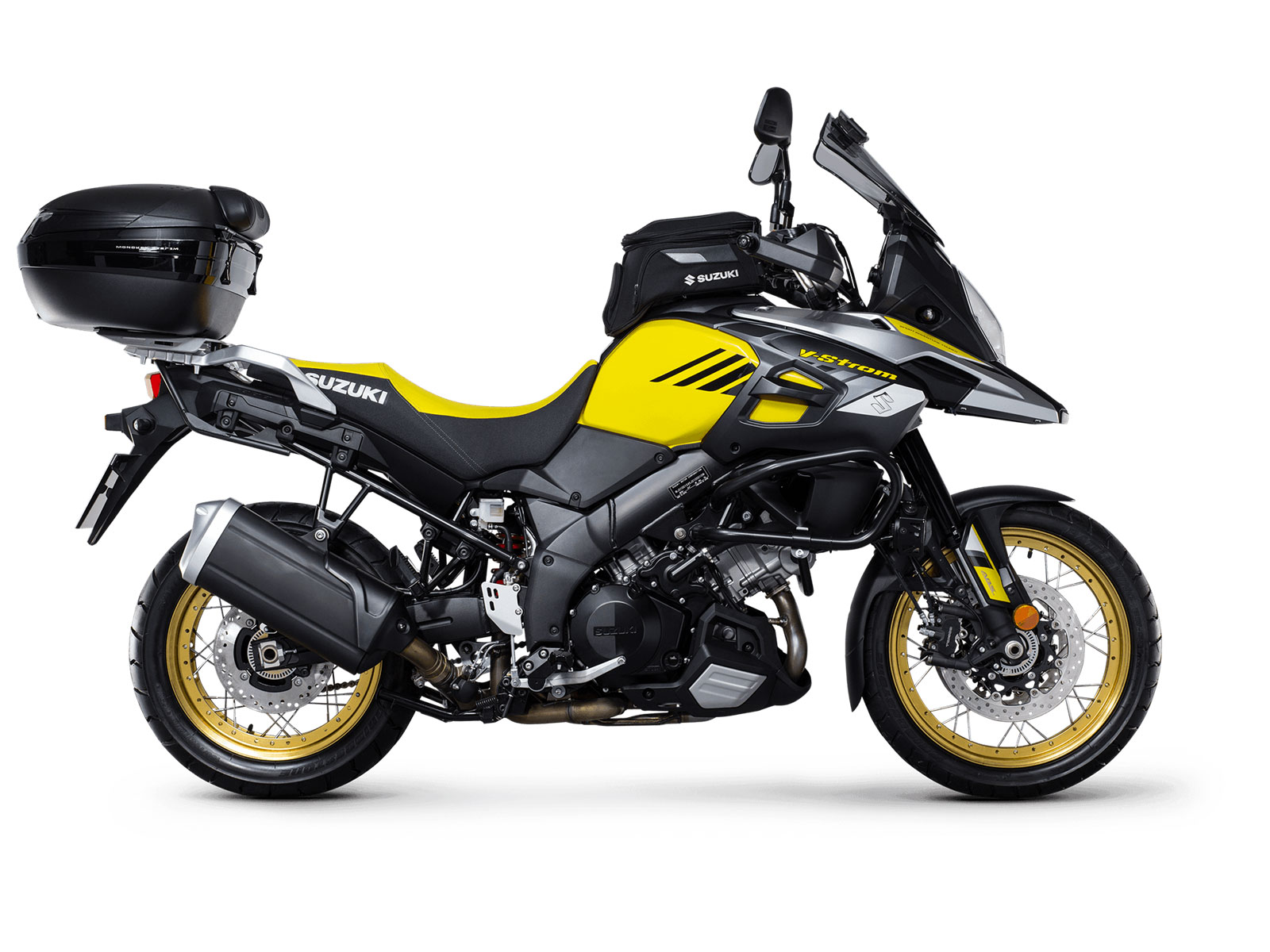 Piastra Allargatrice Per Cavalletto Laterale Moto In Alluminio Per Suzuki V-Strom 1000 (2014-2019) E 1050 XT (2020-2022)