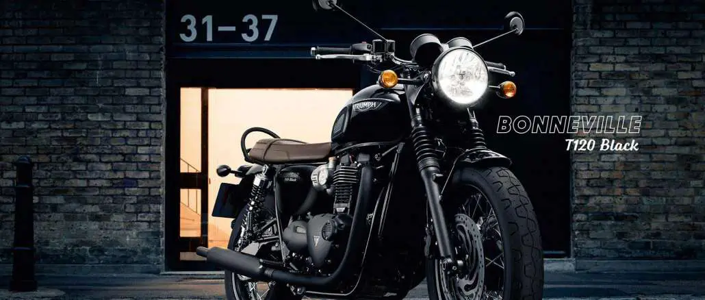 2018 Triumph Bonneville T120 Black