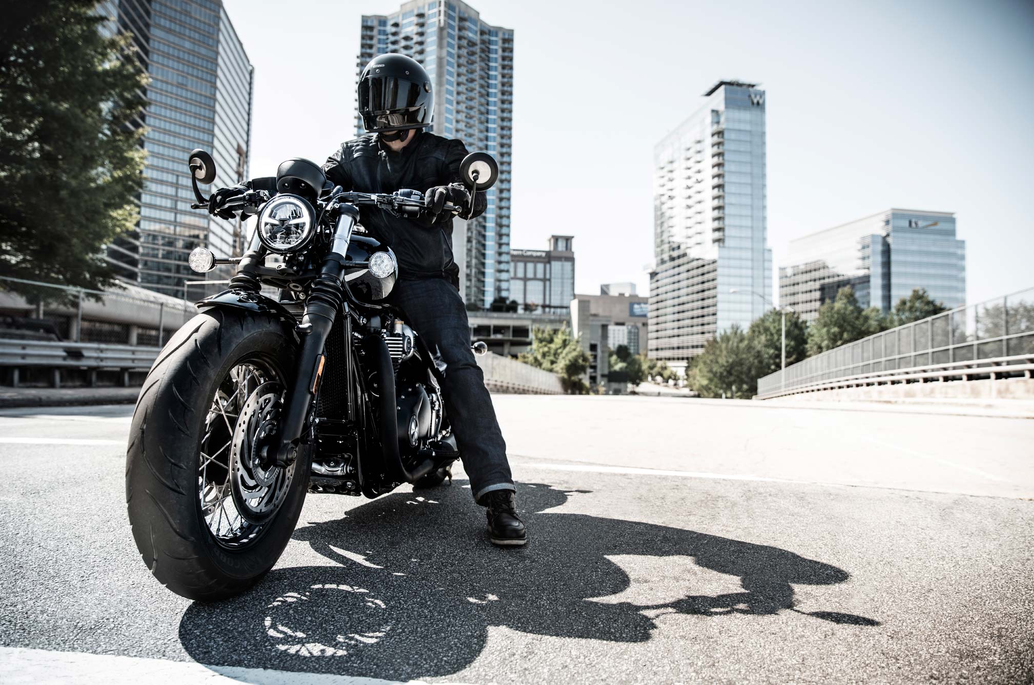2019 Triumph Bonneville Bobber Black Review Total Motorcycle