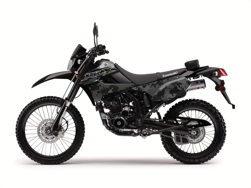 2019 Kawasaki KLX250S Camo