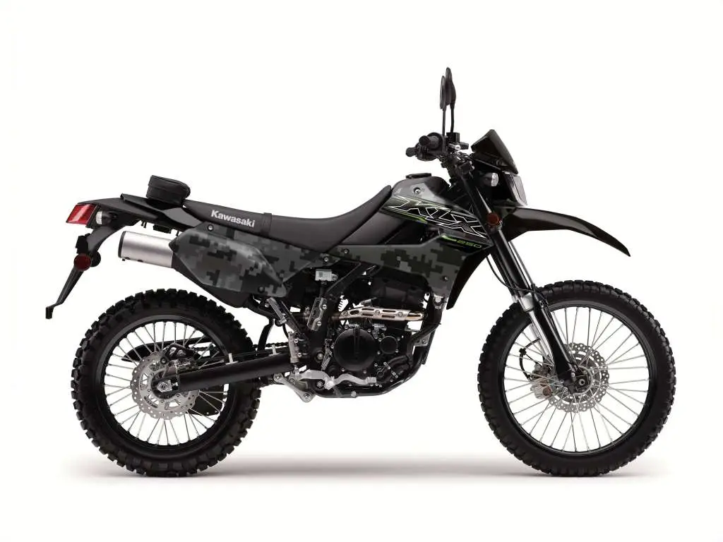 2019 Kawasaki KLX250S Camo