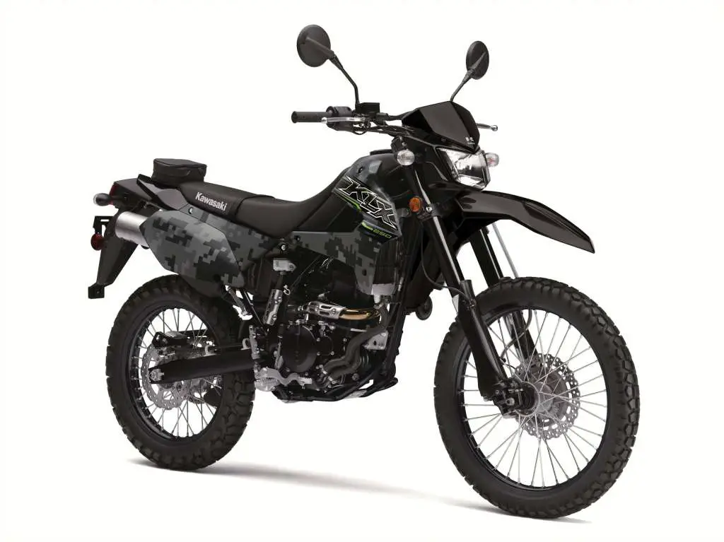 2019 Kawasaki KLX250S Camo