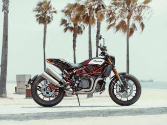 Indian Motorcycle Makes Akrapovič Exhaust Stock on FTR 1200 S with Race Replica Paint