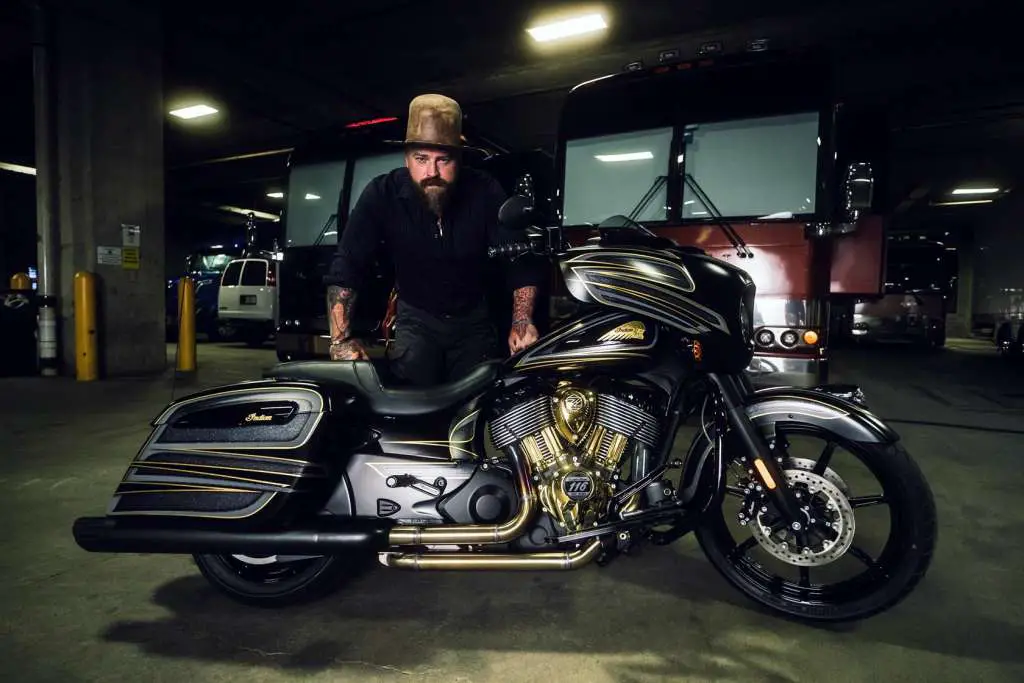 24kt Gold Zac Brown Collective Indian Chieftain Dark Horse