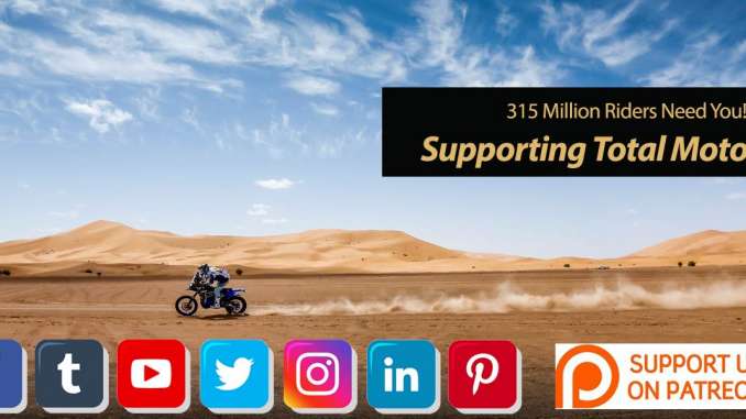 Supporting Total Motorcycle - 315 Million Riders Need You!