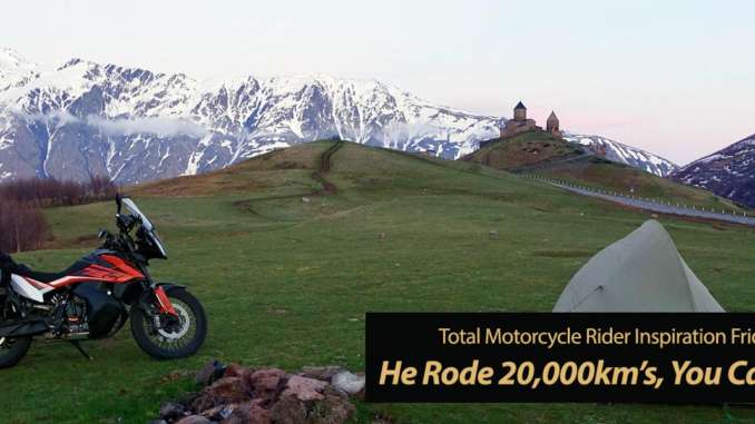 Inspiration Friday: 20000km Madrid to Mongolia 790 Adventure