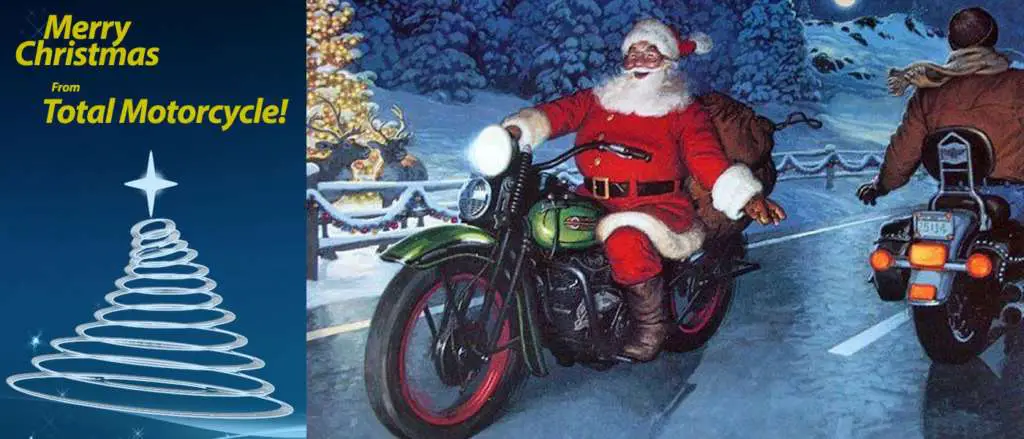 Merry Christmas and Happy New Year From Total Motorcycle • Total Motorcycle