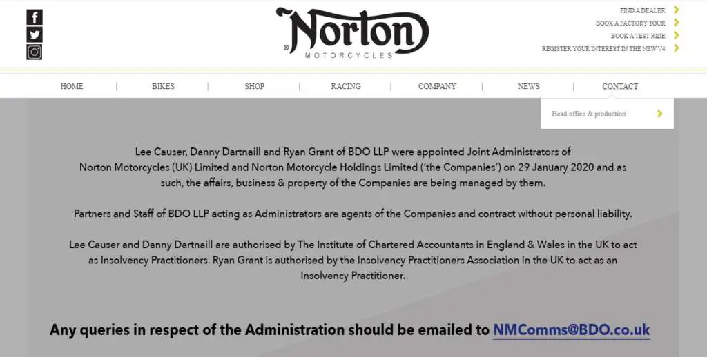 Norton Insolvency