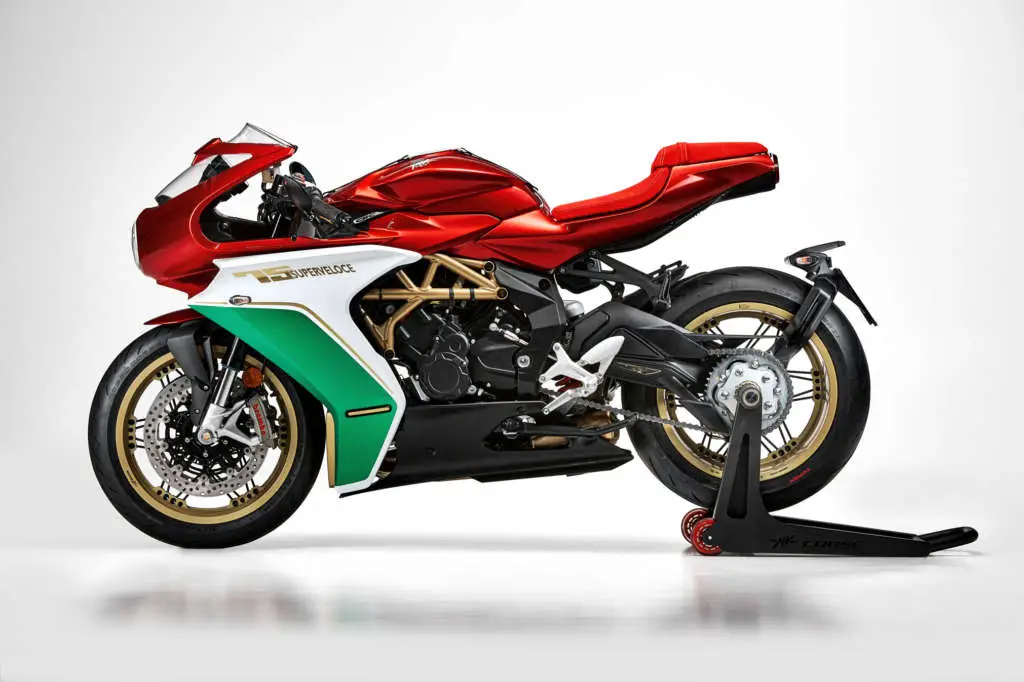 2021 MV Agusta Superveloce 75th Anniversary Edition