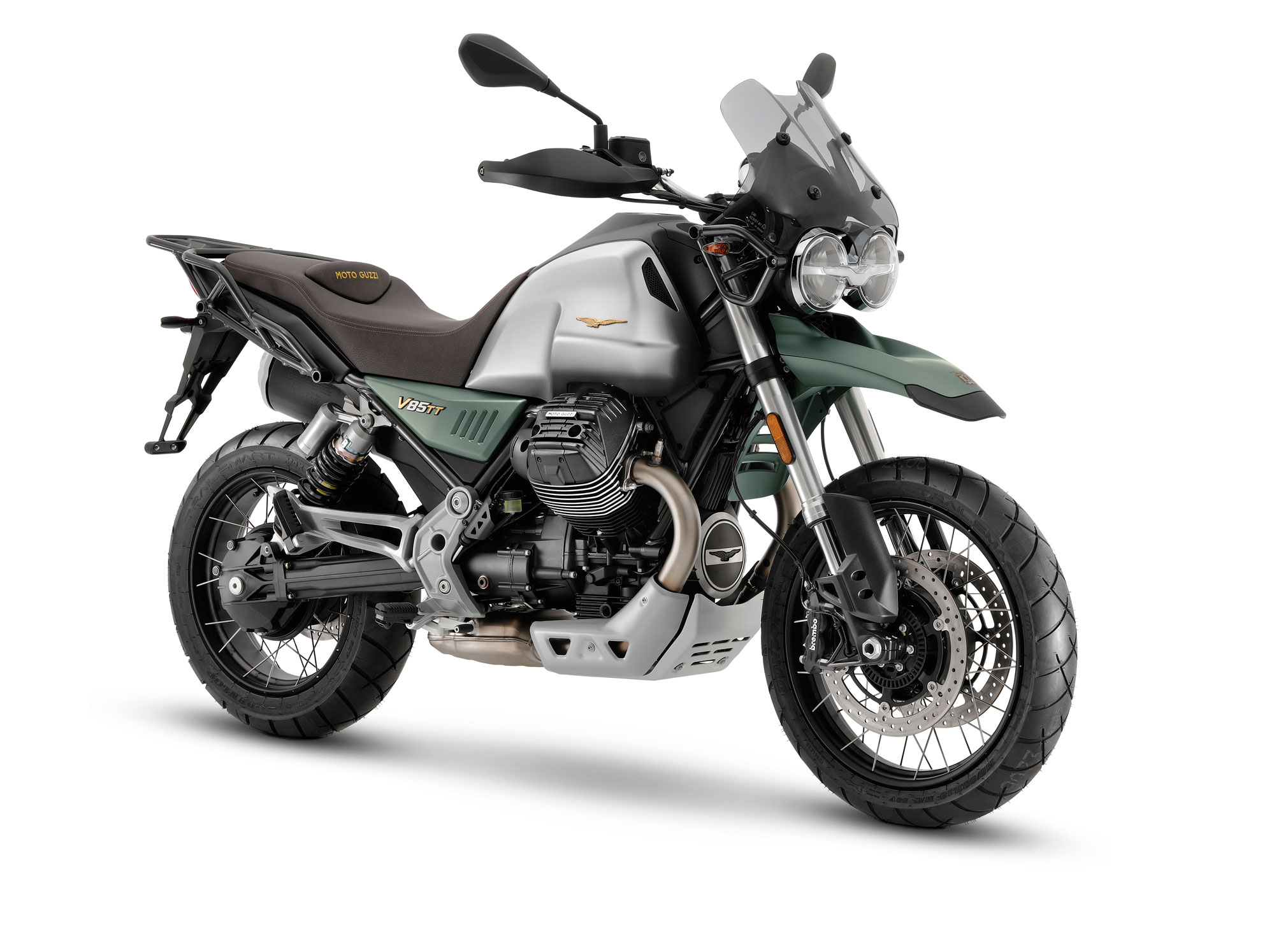 Garde-boue Avant Noir Pour Moto Guzzi V85 TT 2019-2024 - ABS Mat, Protection Moteur Et Carrosserie