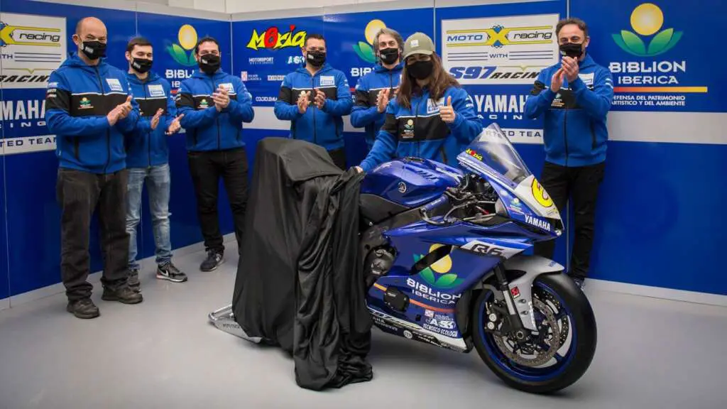 Biblion Motoxracing Yamaha Confirms Maria Herrera for WorldSSP