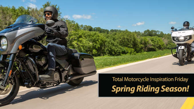 Spring is around the corner! Don't forget to get your gear! Yamaha