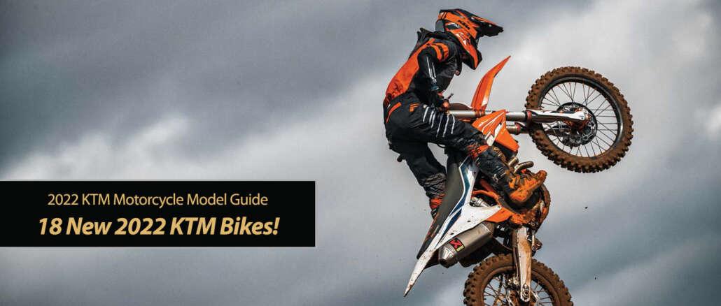 18 New 2022 KTM Bikes!