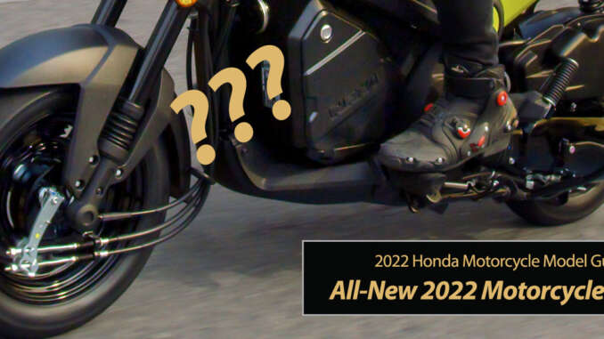 All-New 2022 Honda Motorcycle Magic