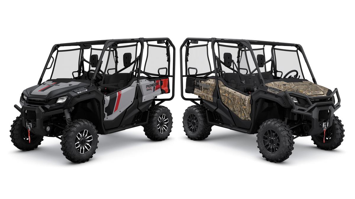 New Focused 22 Honda Pioneer 1000 Trail Forest Versions Unveiled Total Motorcycle