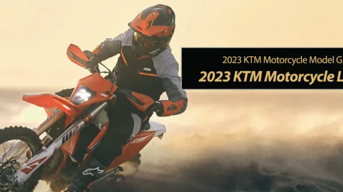 2023 KTM Motorcycle Launch