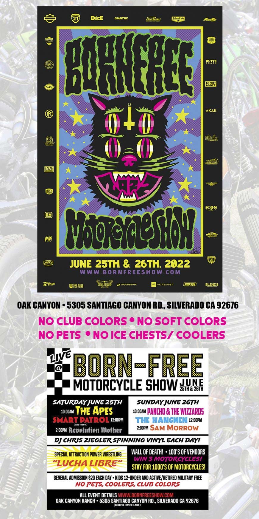 Inspiration Friday #203: Born Free Motorcycle Show Texas • Total Motorcycle