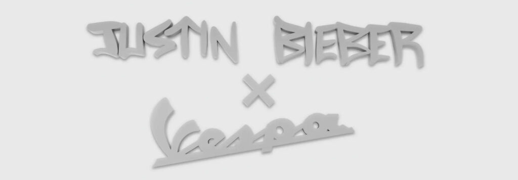 2023 Vespa Sprint 150 Justin Bieber x