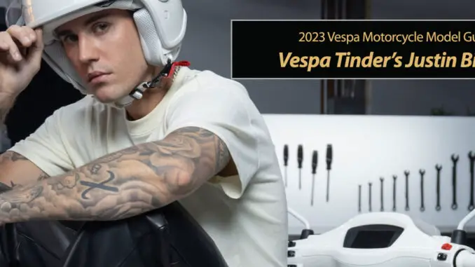 2023 Vespa Tinder's Justin Beiber