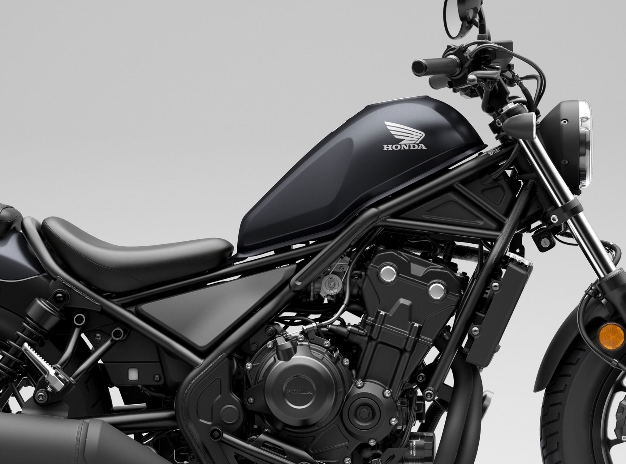 Black honda deals rebel 500