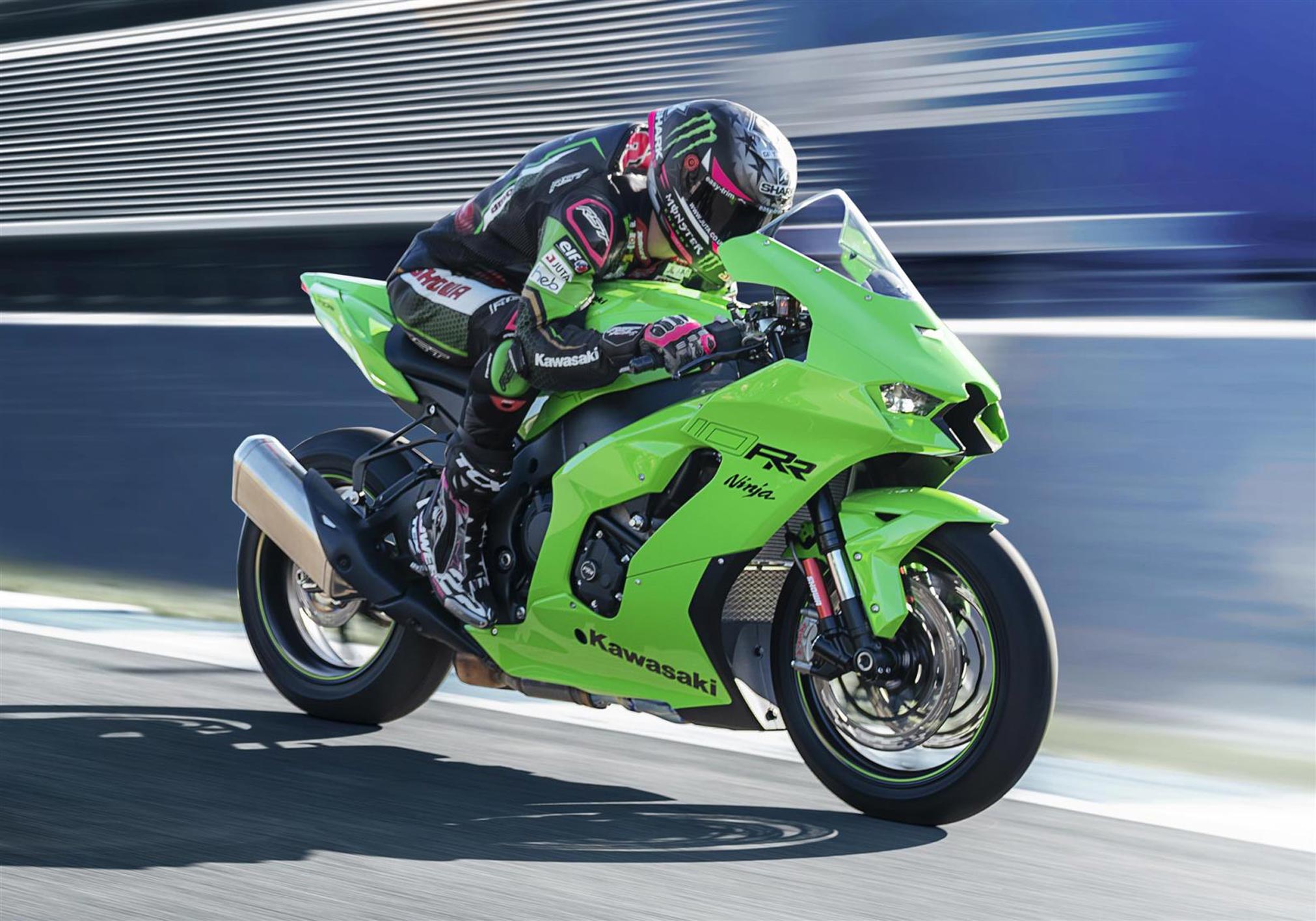 Игрушка модель мотоцикла Kawasaki Ninja ZX 10rr