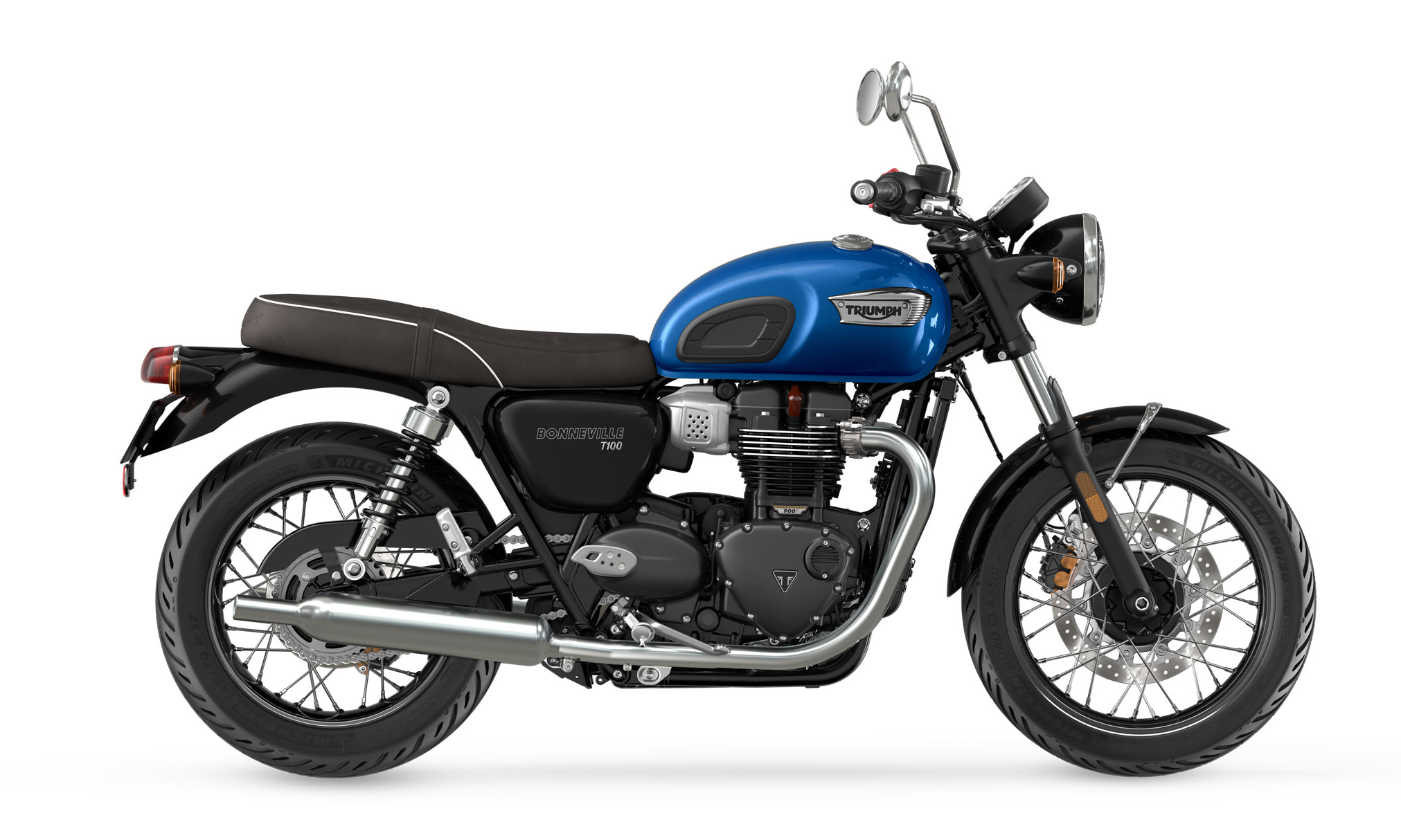 2023 Triumph Bonneville T100 Chrome Edition Guide • Total Motorcycle