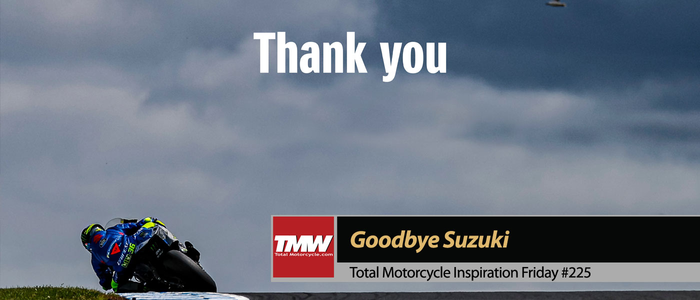 Inspiration Friday: Goodbye Suzuki