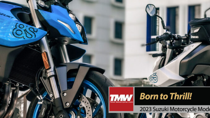 New 2023 Suzuki Motorcycles: Born to Thrill