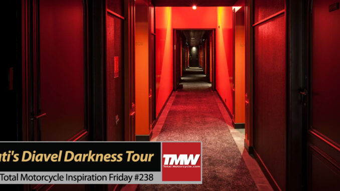 Inspiration Friday: Allure & temptation of Ducati's Darkness Tour