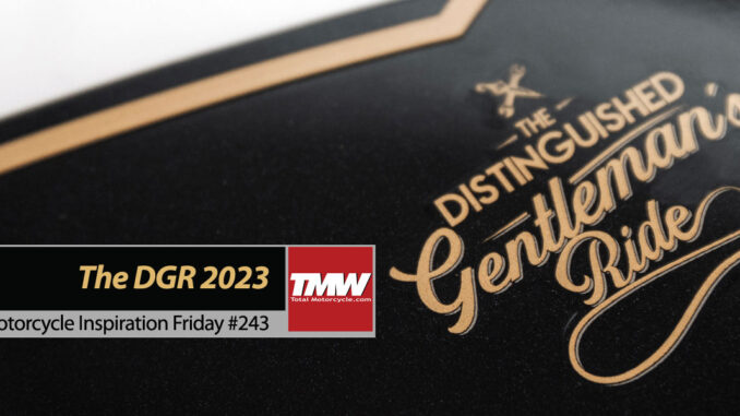 Inspiration Friday: Distinguished Gentleman’s Ride 2023