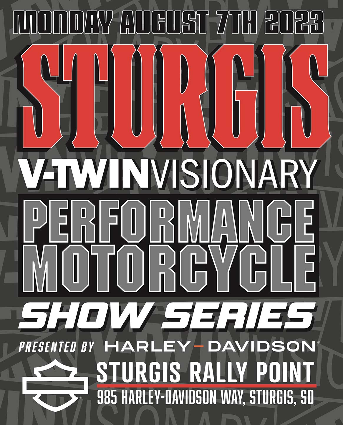 Sturgis 2025 Schedule Catie Daniela