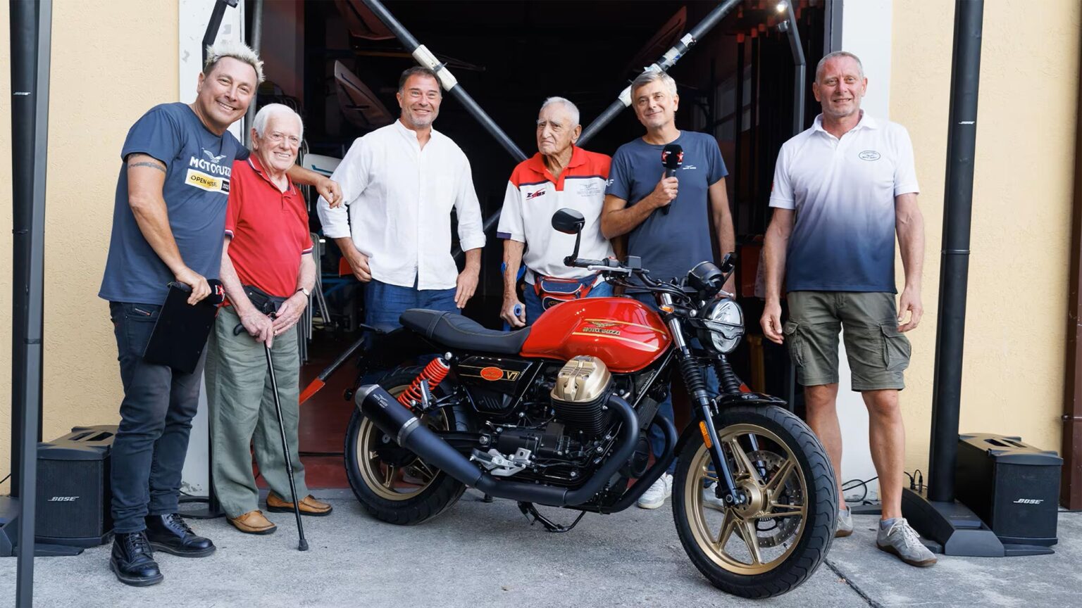 2024 Moto Guzzi V7 Stone 75th Olympic Gold Anniversary ASD Canottieri   2024 Moto Guzzi V7 Stone 75th Olympic Gold Anniversary ASD Canottieri Moto Guzzi5 1536x864 