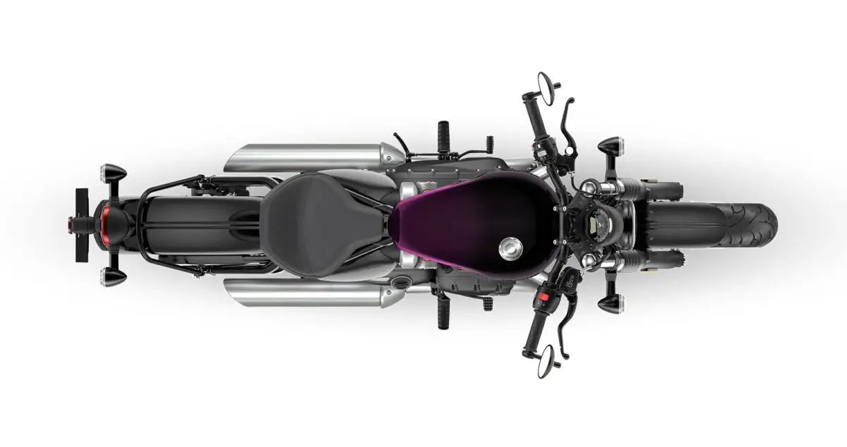 2024 Triumph Bonneville Bobber Purple Stealth Edition