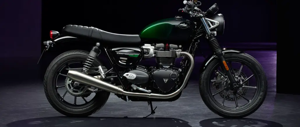 2024 Triumph Speed Twin 900 Green Stealth Edition