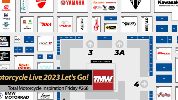 Inspiration Friday: Motorcycle Live 2023 Let's Go!