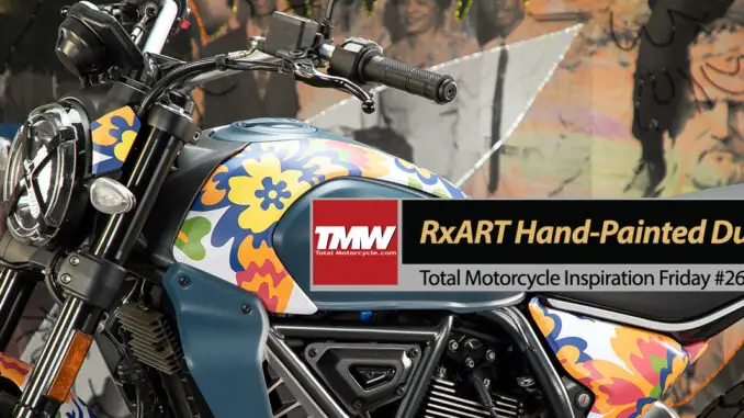Inspiration Friday: RxART Charity Hand-Painted Ducati