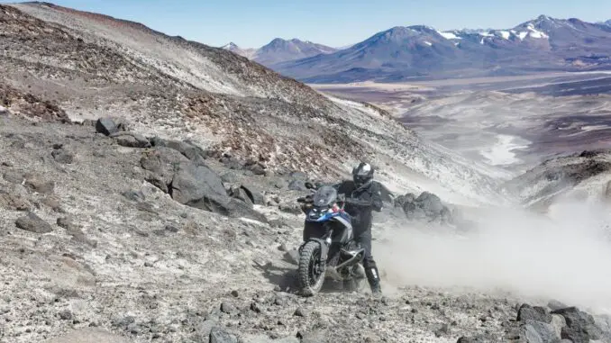 BMW R1300GS 0 to 6000 meters above sea level in under 24 hours
