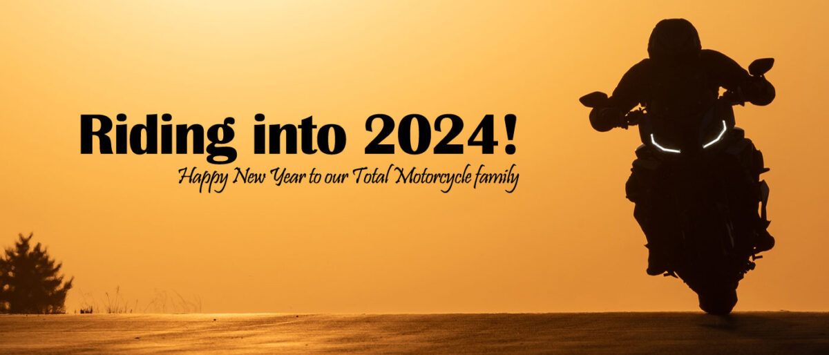 Happy New Year 2024 from Total Motorcycle!