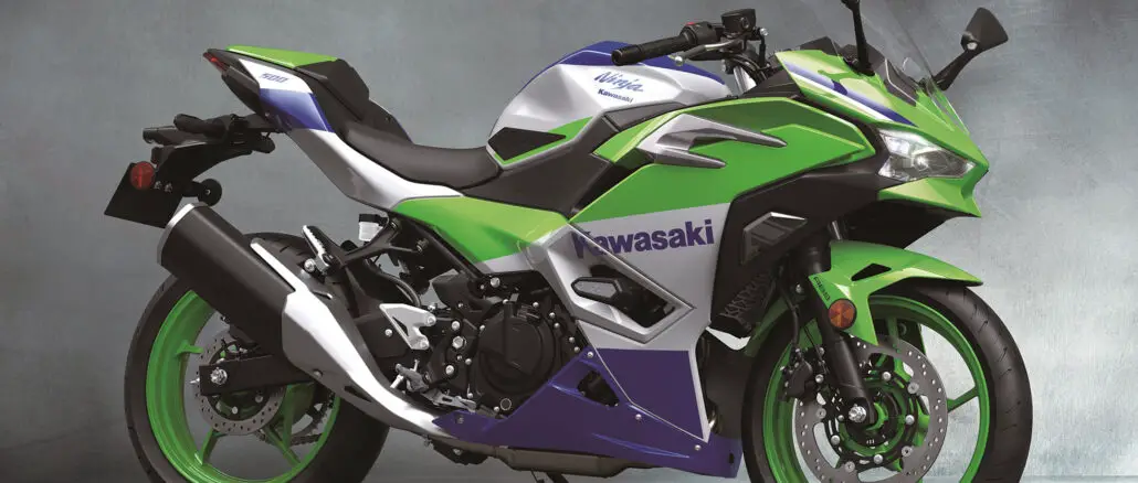 2024 Kawasaki Ninja 500 SE 40th Anniversary Edition ABS