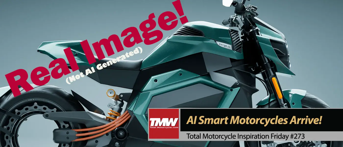 Inspiration Friday: Revolutionary AI Smart Motorcycles Arrive!