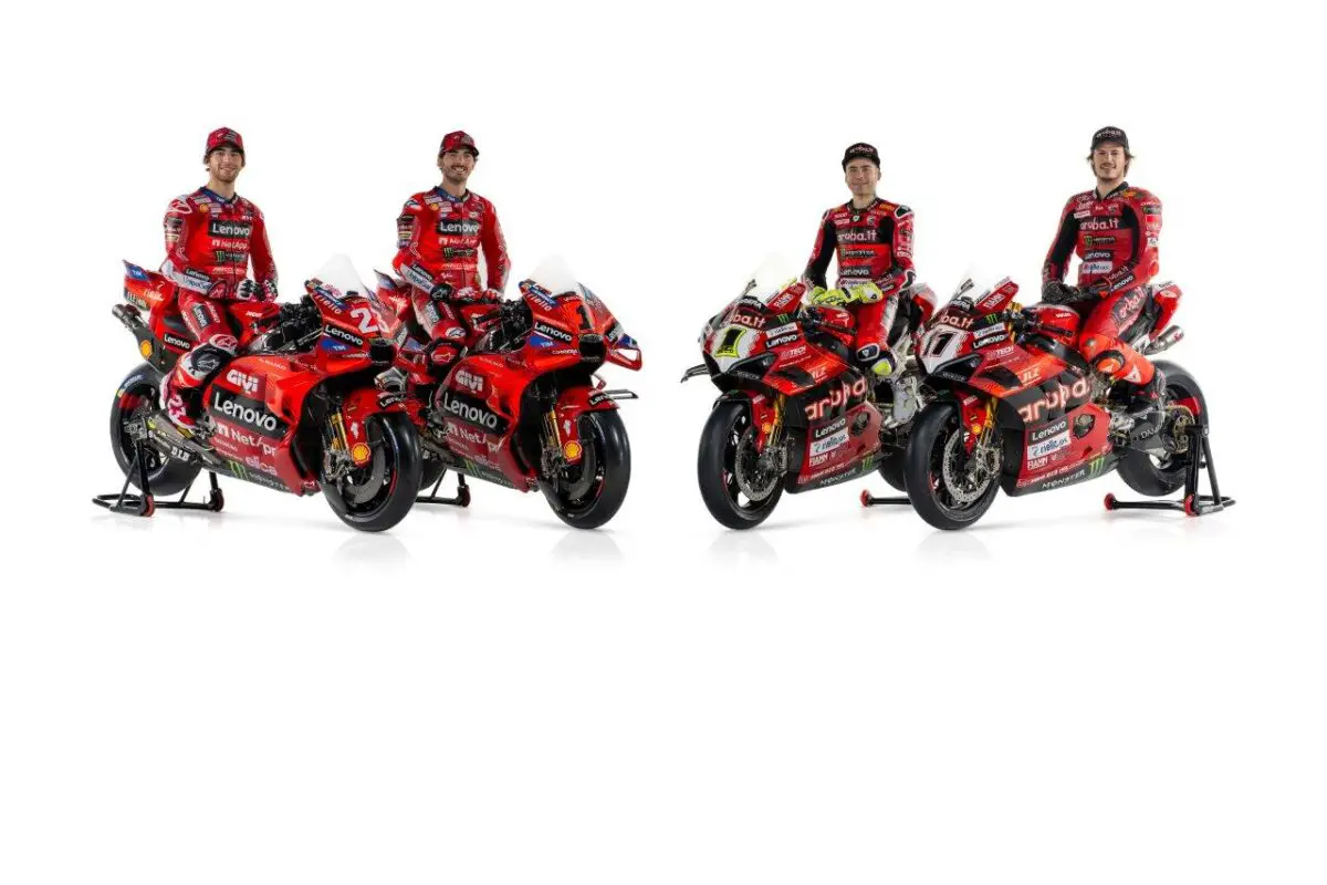 Official Ducati MotoGP and WorldSBK team 2024 livery