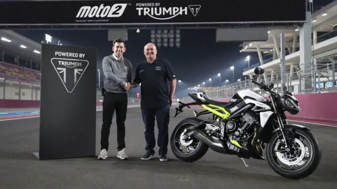 Triumph Triple Trophy Moto2 World Championship 2024 TRIUMPH TRIPLE TROPHY COMPETITION LAUNCHES IN MOTO2