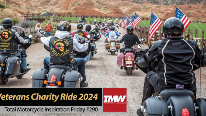 Inspiration Friday: Veterans Charity Ride 2024