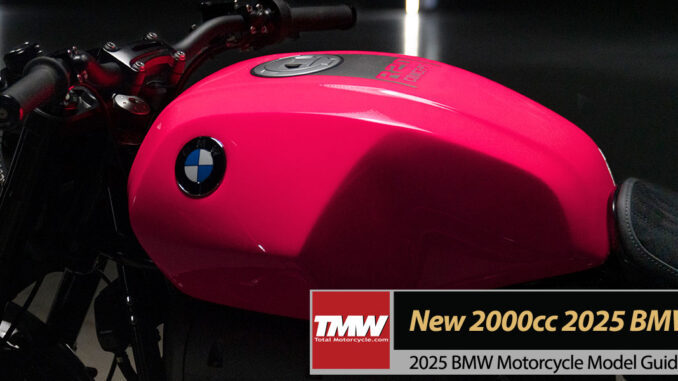 New 2000cc 2025 BMW R20 presented at Concorso d'Eleganza Villa d'Este