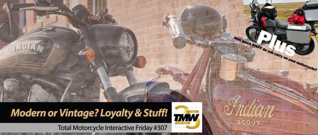 Interactive Friday: Modern Bike or Vintage? Brand Loyalty & Stuff!