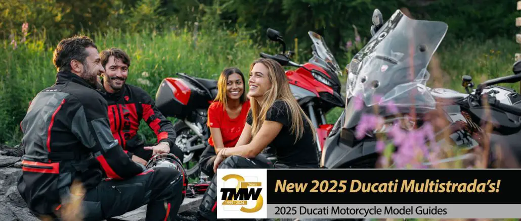 New 2025 Ducati Multistrada: More exciting to ride plus comfort!